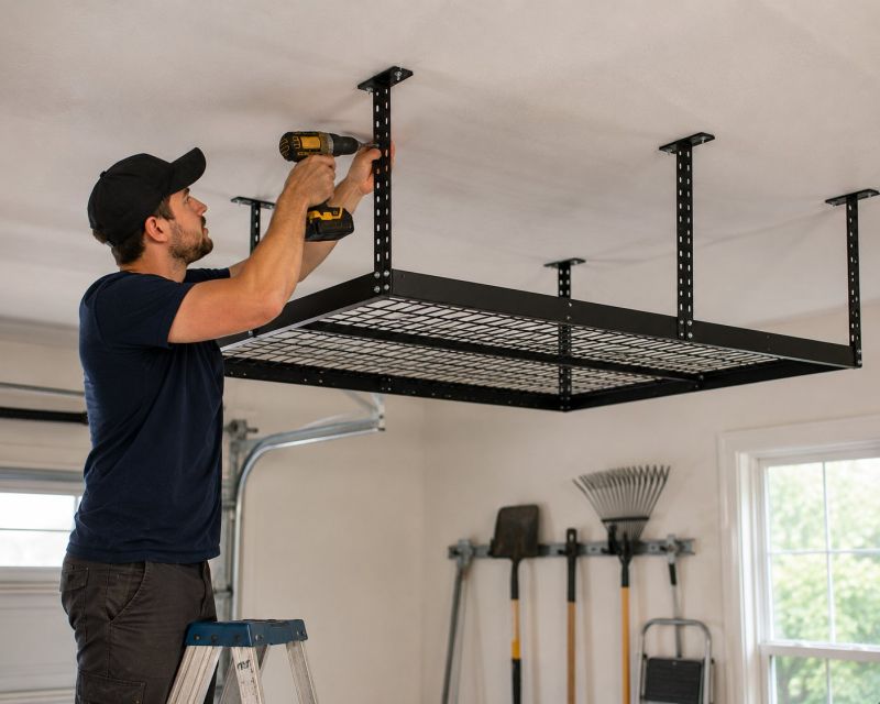 Ceiling Rack Installation in Greensboro, NC