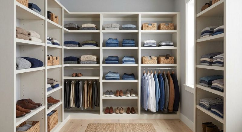 Closet Shelving Installation in Frederick, MD