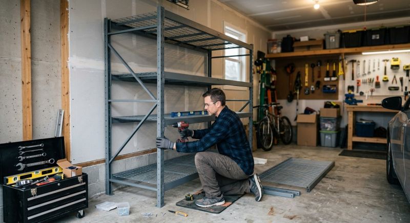 Garage Shelves Installation in Frederick, MD