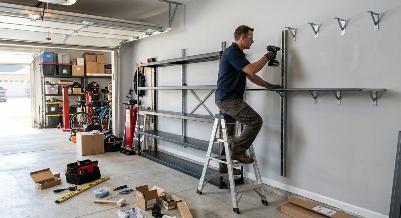 Garage Shelves Installation in Leesburg, VA