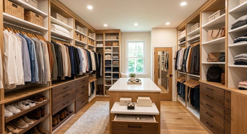 Walk In Closet Installation in Greensboro, NC