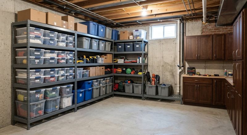 Basement Storage Installation in Alexandria, VA