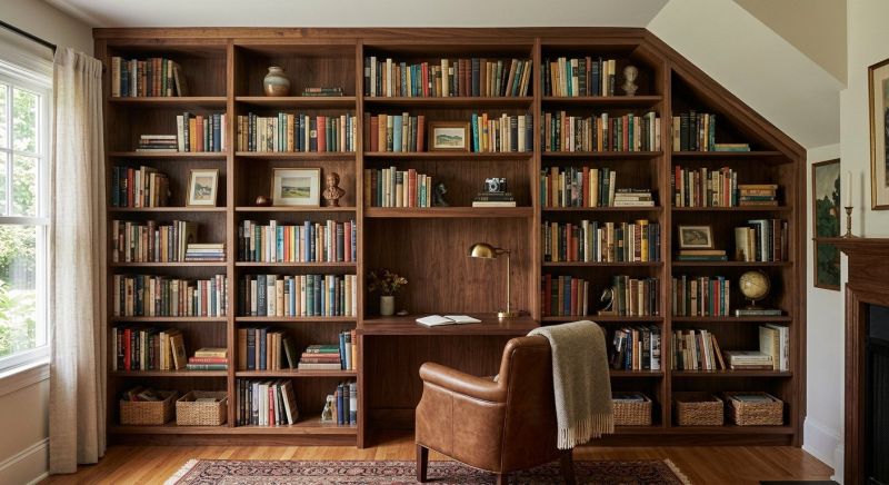 Bookcase Construction in Charlotte, NC