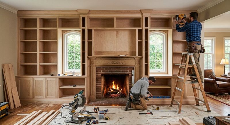 Bookcase Installation in Greensboro, NC