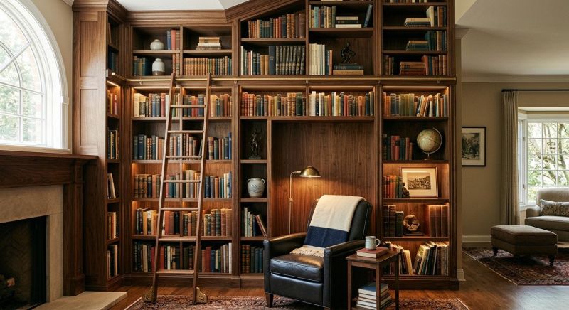 Bookshelves Installation in Winston Salem, NC