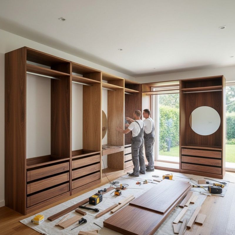 Built In Storage Installation in Greensboro, NC