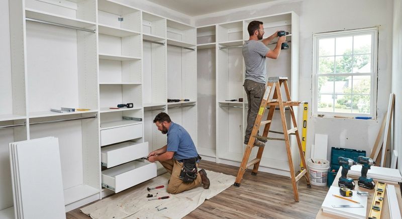 Closet Cabinet Installation in Annapolis, MD