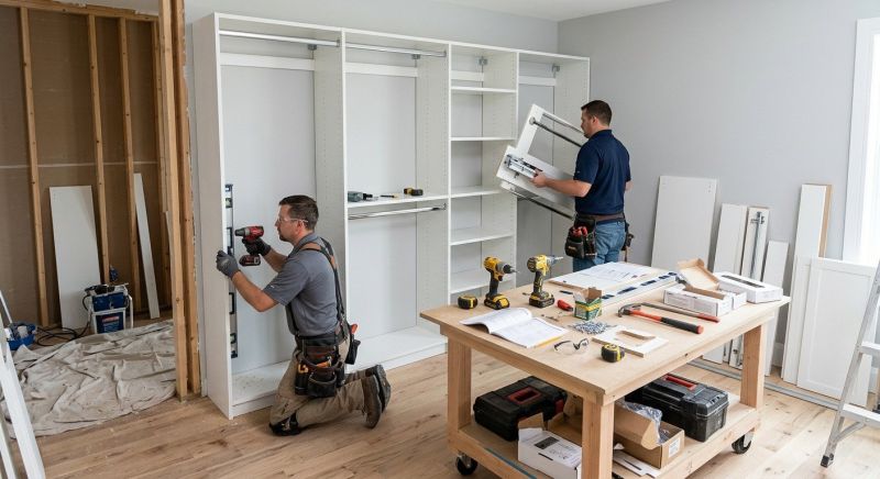 Closet Cabinet Installation in Alexandria, VA
