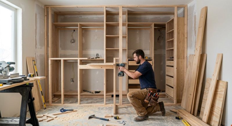 Closet Construction in Frederick, MD