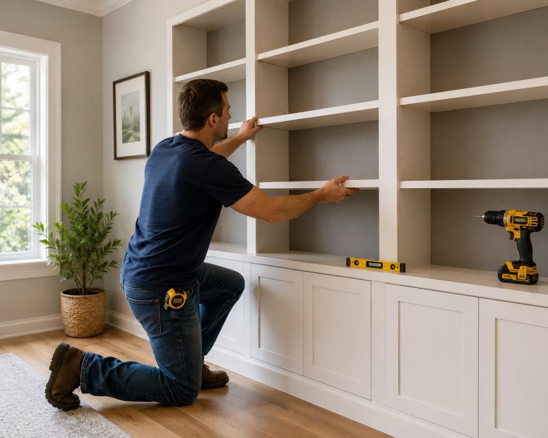 Custom Shelving Installation in Woodbridge, VA
