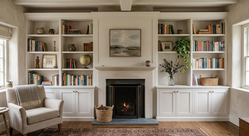 Fireplace Shelves Installation in Winston Salem, NC