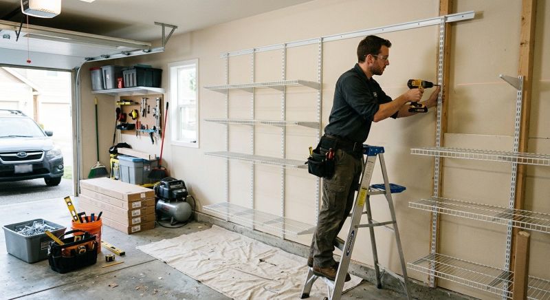 Garage Shelves Installation in Raleigh, NC