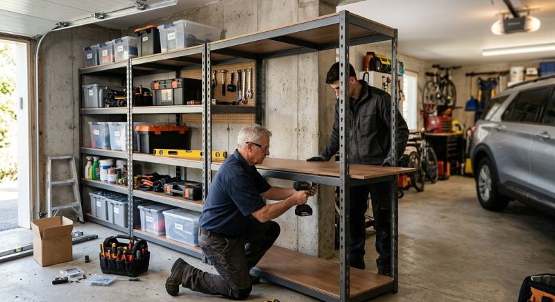 Garage Shelves Installation in Winston Salem, NC