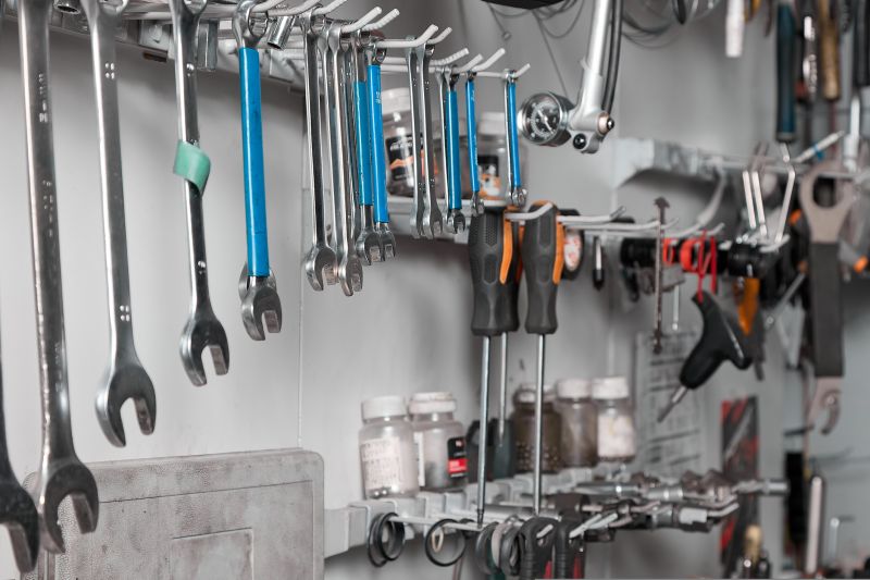 Garage Tool Rack Installation in Raleigh, NC