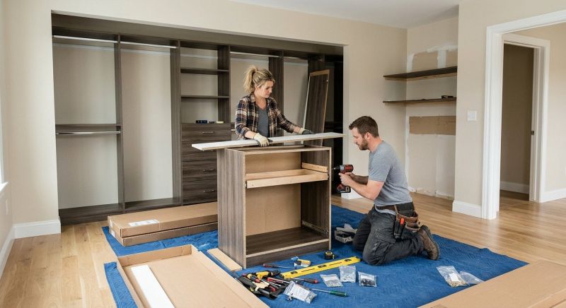 Mudroom Closet Installation in Annapolis, MD