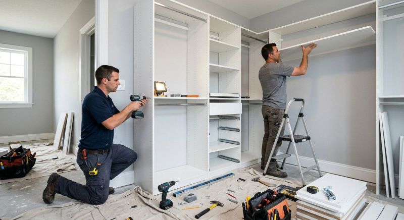 Mudroom Closet Installation in Frederick, MD
