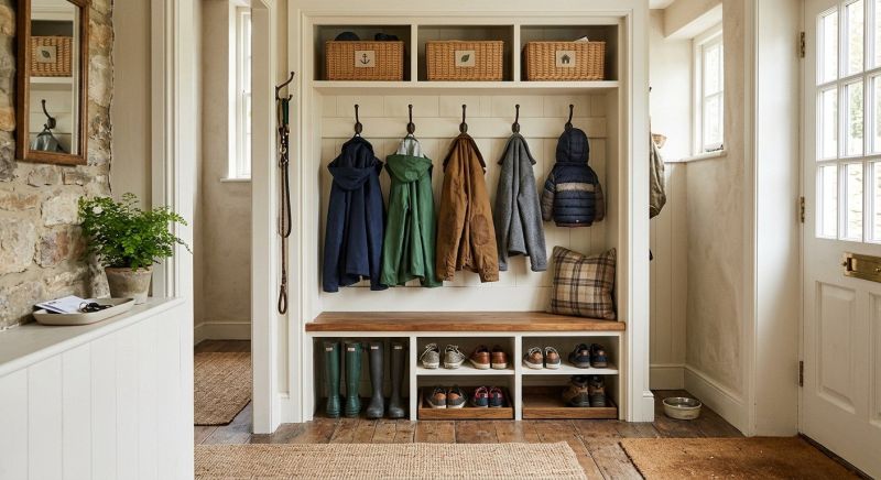 Mudroom Closet Installation in Winston Salem, NC