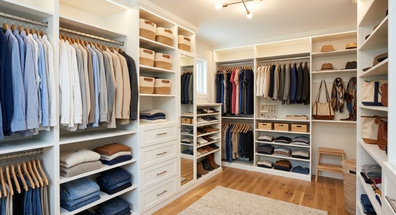 New Closet Intallation in Alexandria, VA