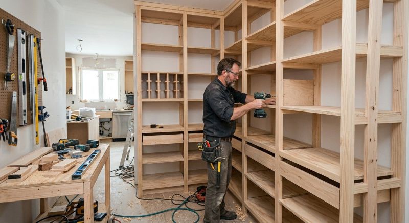 Pantry Construction in Frederick, MD