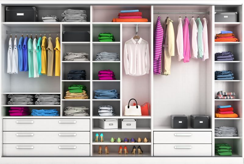 Products For Closet Renovations in use