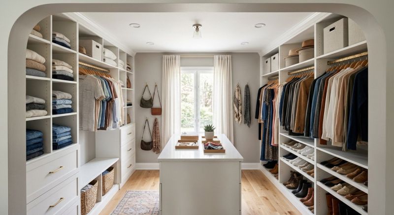 Walk In Closet Installation in Annapolis, MD