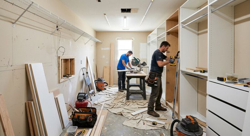 Walk In Closet Remodeling in Alexandria, VA