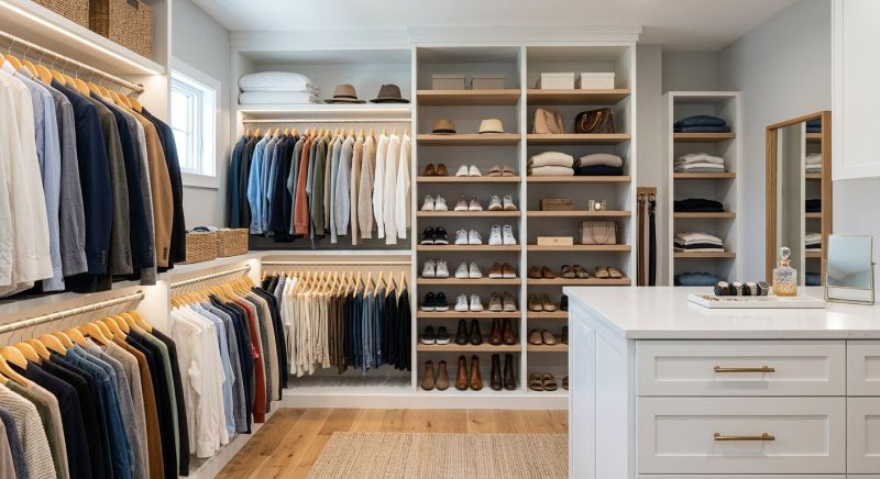 Walk In Closet Remodeling in Frederick, MD