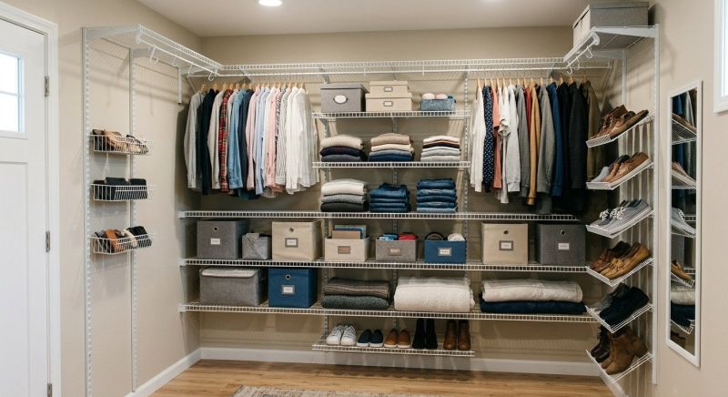 Wire Shelving Installation in Frederick, MD